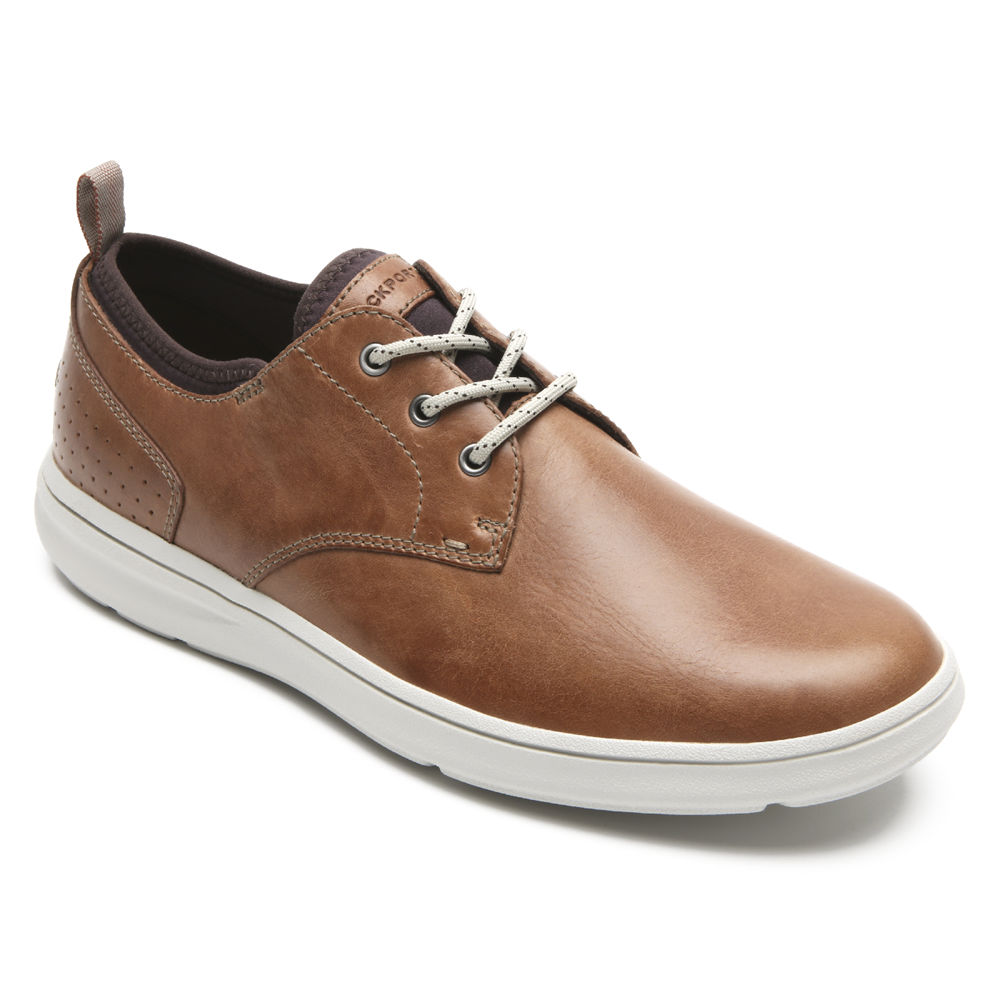 Rockport Oxfords Herre Brune - Zaden Plain Toe - UYER49761